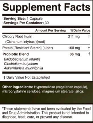 JavaTide Supplement Facts