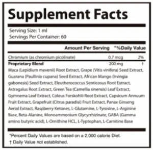 Glyco-Harmony-Supplement-Facts