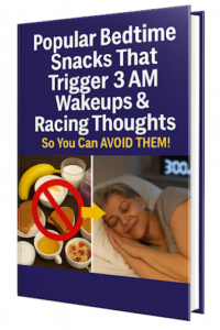 Bonus #3: “Bedtime Snacks That Trigger 3 AM Wakeups & Racing Thoughts” 